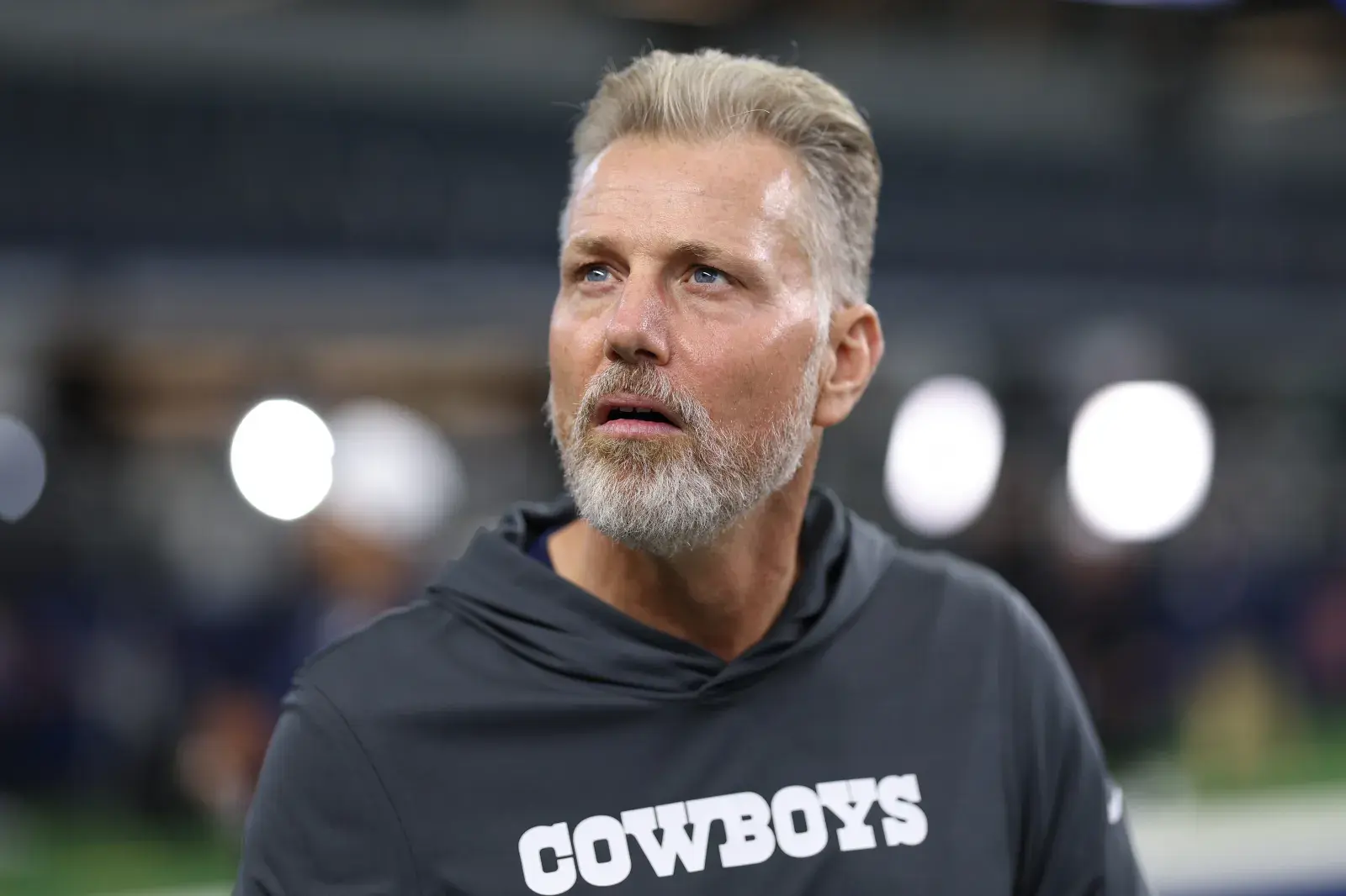 Dallas Cowboys defensive coordintor Matt Eberflus.